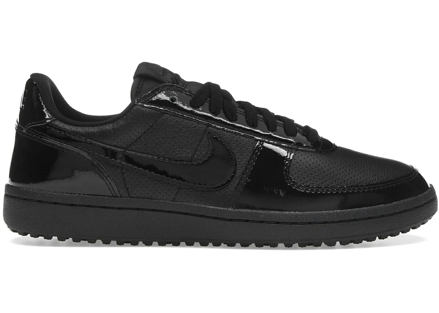 ナイキ 活動の領域 大将 黒いこと 黒いこと 専売特許 WOMEN\u0027S スニーカー レディース NIKE FIELD GENERAL BLACK PATENT (WOMEN\u0027S) / BLACK PHANTOM BLACK