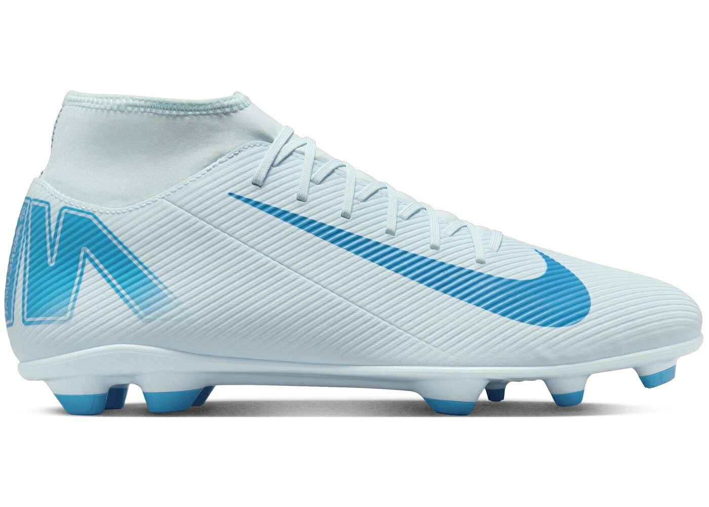 ナイキ 野球クラブ 青味 青み スニーカー メンズ NIKE MERCURIAL SUPERFLY 10 CLUB MG GLACIER BLUE ORBIT / GLACIER BLUE BLUE ORBIT