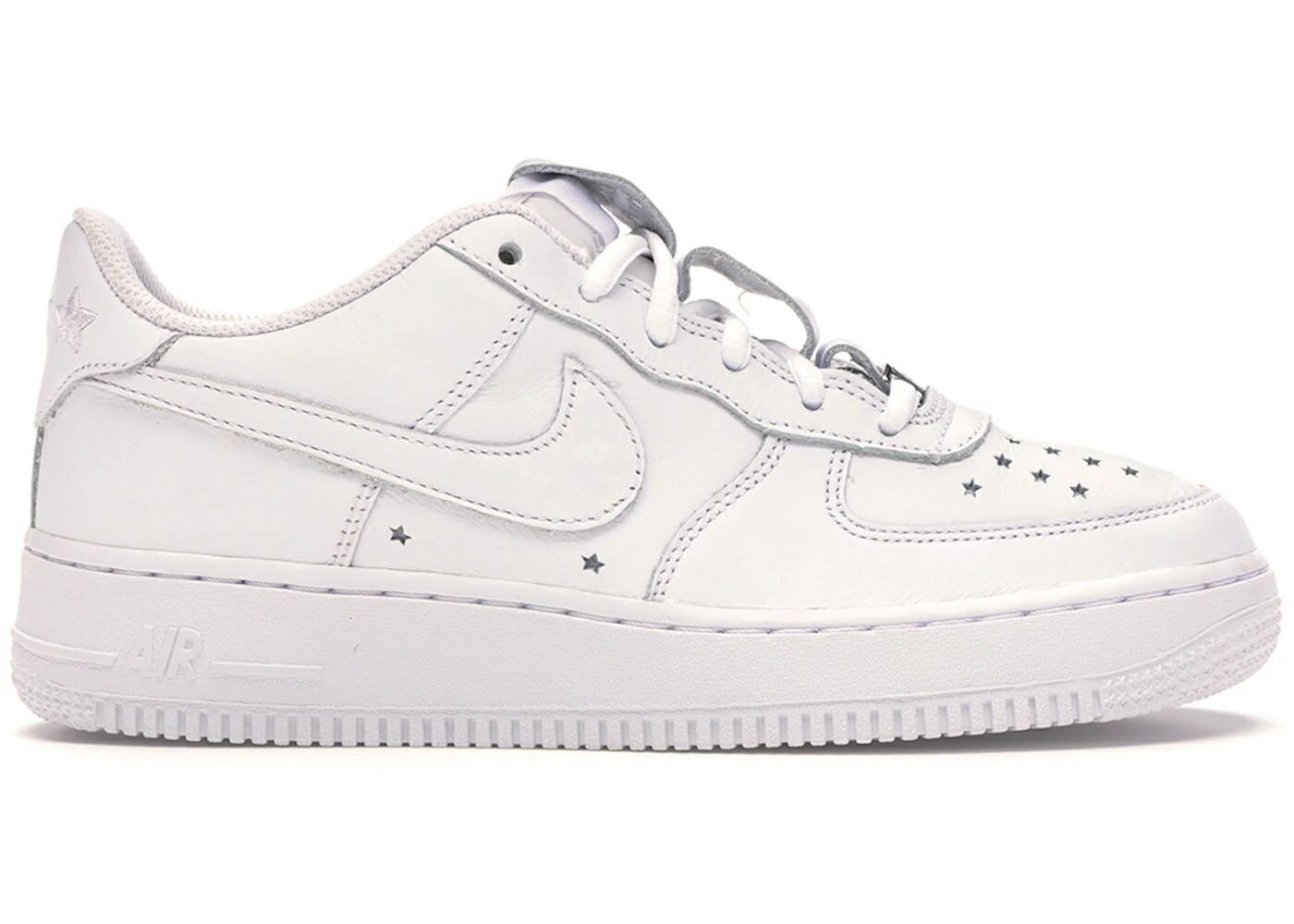 ナイキ 白いこと 白いこと 紺色 米国海軍 空軍 お坊っちゃん キッズ NIKE AIR FORCE 1 LOW INDEPENDENCE DAY WHITE (2018) (GS) / WHITE WHITE MIDNIGHT NAVY もの言う花 マタニティ スニーカー