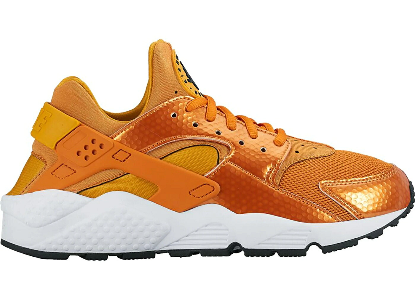 ナイキ ハラチ ラン ゴールド ダート 白色 ホワイト 黒色 ブラック ハラチラン WOMEN'S スニーカー レディース NIKE AIR HUARACHE RUN SUNSET GOLD DART (WOMEN'S) / SUNSET GOLD DART WHITE BLACK｜スニケス