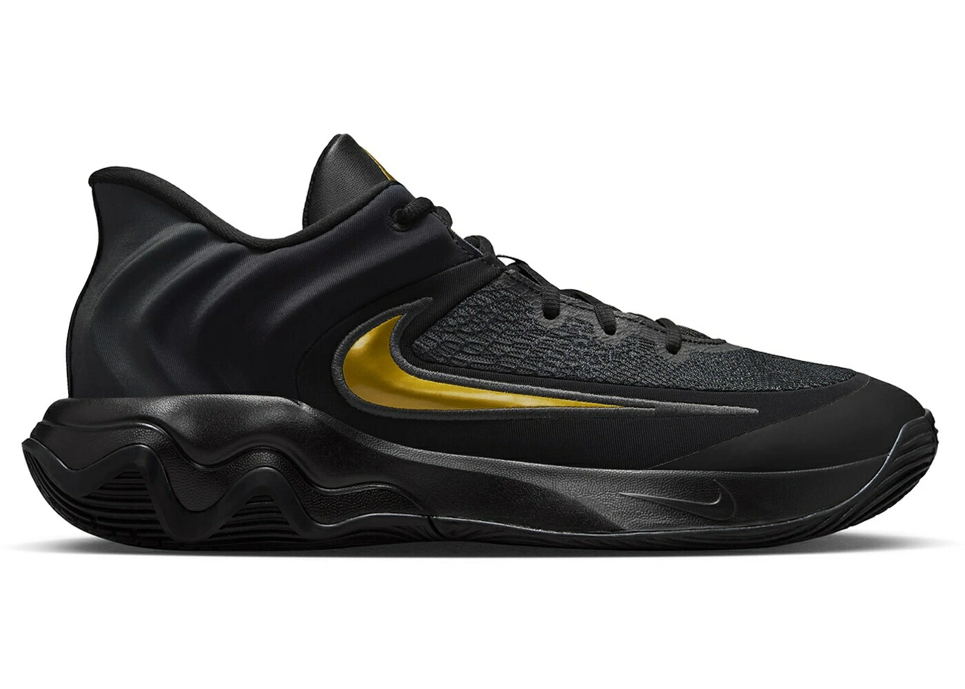 ナイキ 黒色 ブラック ゴールド スニーカー メンズ NIKE GIANNIS IMMORTALITY 4 BLACK METALLIC GOLD / BLACK METALLIC GOLD