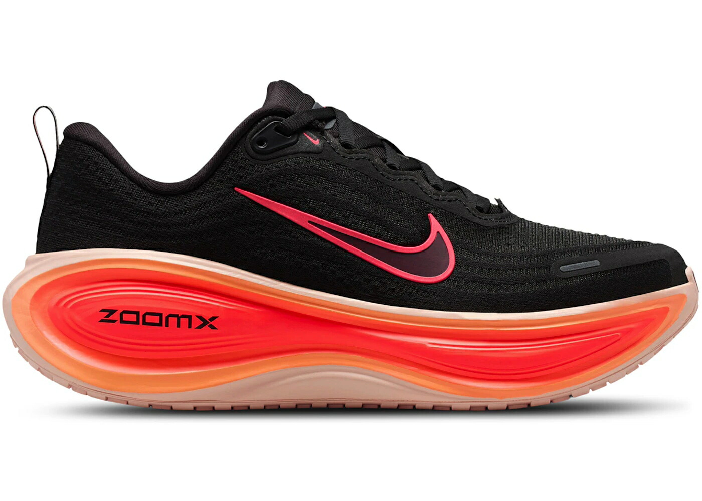 ナイキ 黒いこと 黒いこと WOMEN\u0027S スニーカー レディース NIKE VOMERO PLUS BLACK BRIGHT MANGO HOT LAVA (WOMEN\u0027S) / BLACK WASHED CORAL BRIGHT MANGO