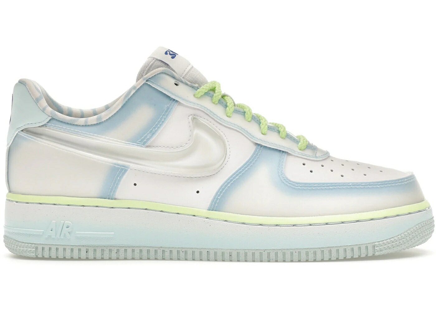ナイキ クルー 青色 ブルー 白色 ホワイト エアフォース WOMEN'S スニーカー レディース NIKE AIR FORCE 1 LOW SERENA WILLIAMS DESIGN CREW PSYCHIC BLUE (WOMEN'S) / PSYCHIC BLUE WHITE GLACIER BLUE