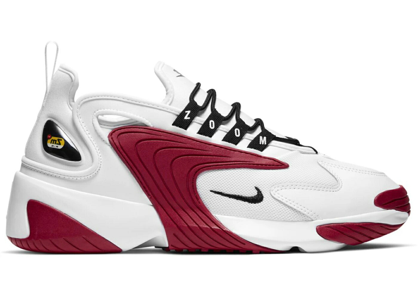 ナイキ ズーム 白色 ホワイト 赤 レッド 黒色 ブラック スニーカー メンズ NIKE ZOOM 2K WHITE GYM RED / WHITE GYM RED WHITE BLACK