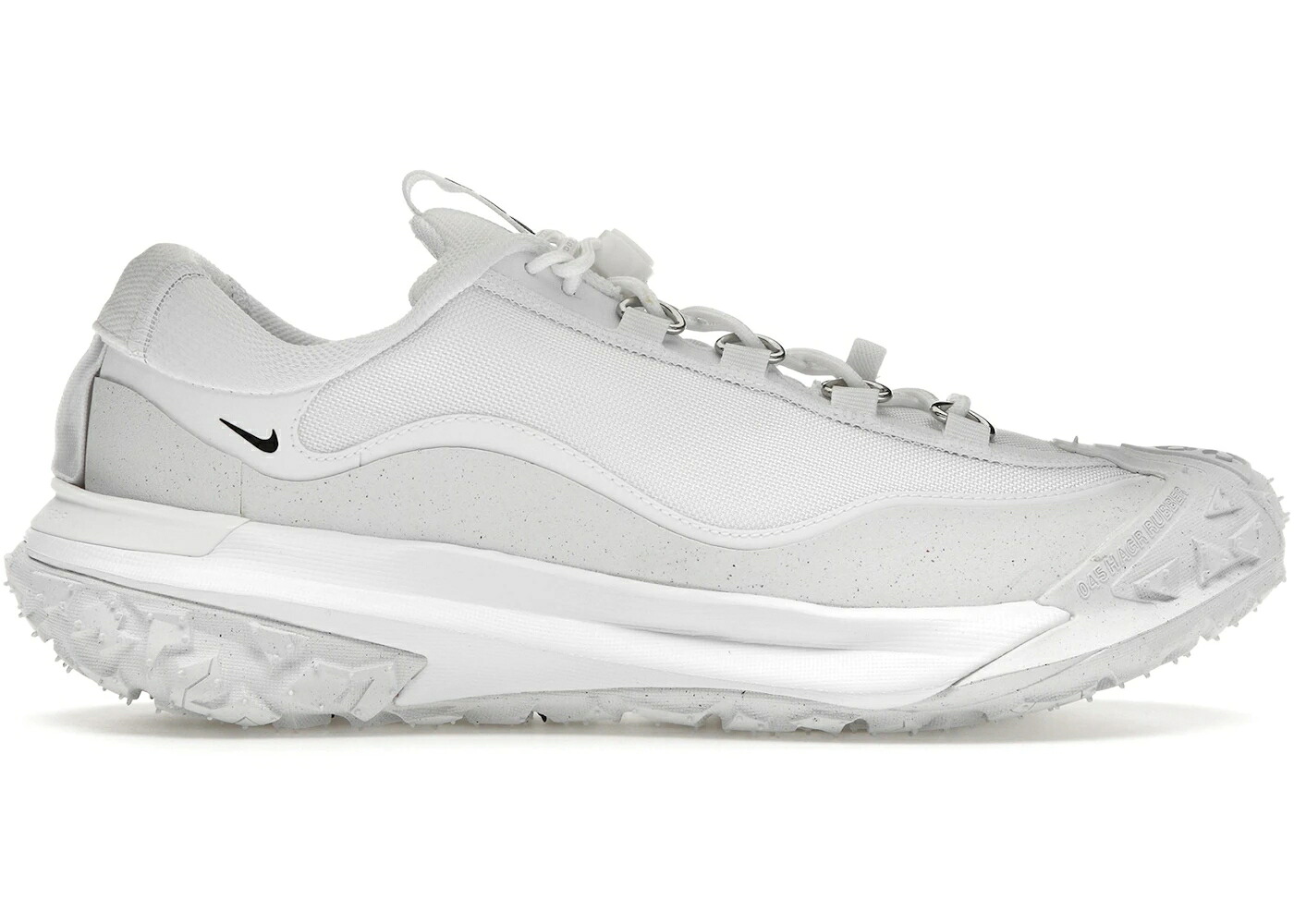 ナイキ 白色 ホワイト 黒色 ブラック コムデギャルソン スニーカー メンズ NIKE ACG MOUNTAIN FLY 2 LOW COMME DES GARCONS HOMME PLUS WHITE / WHITE BLACK WHITE|スニケス