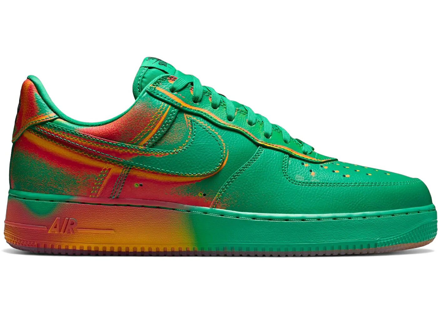 ナイキ 闘技場 緑 緑であること クリムゾン 空軍 \u002707 スニーカー メンズ NIKE AIR FORCE 1 LOW STADIUM GREEN CRIMSON / STADIUM GREEN BRIGHT CRIMSON