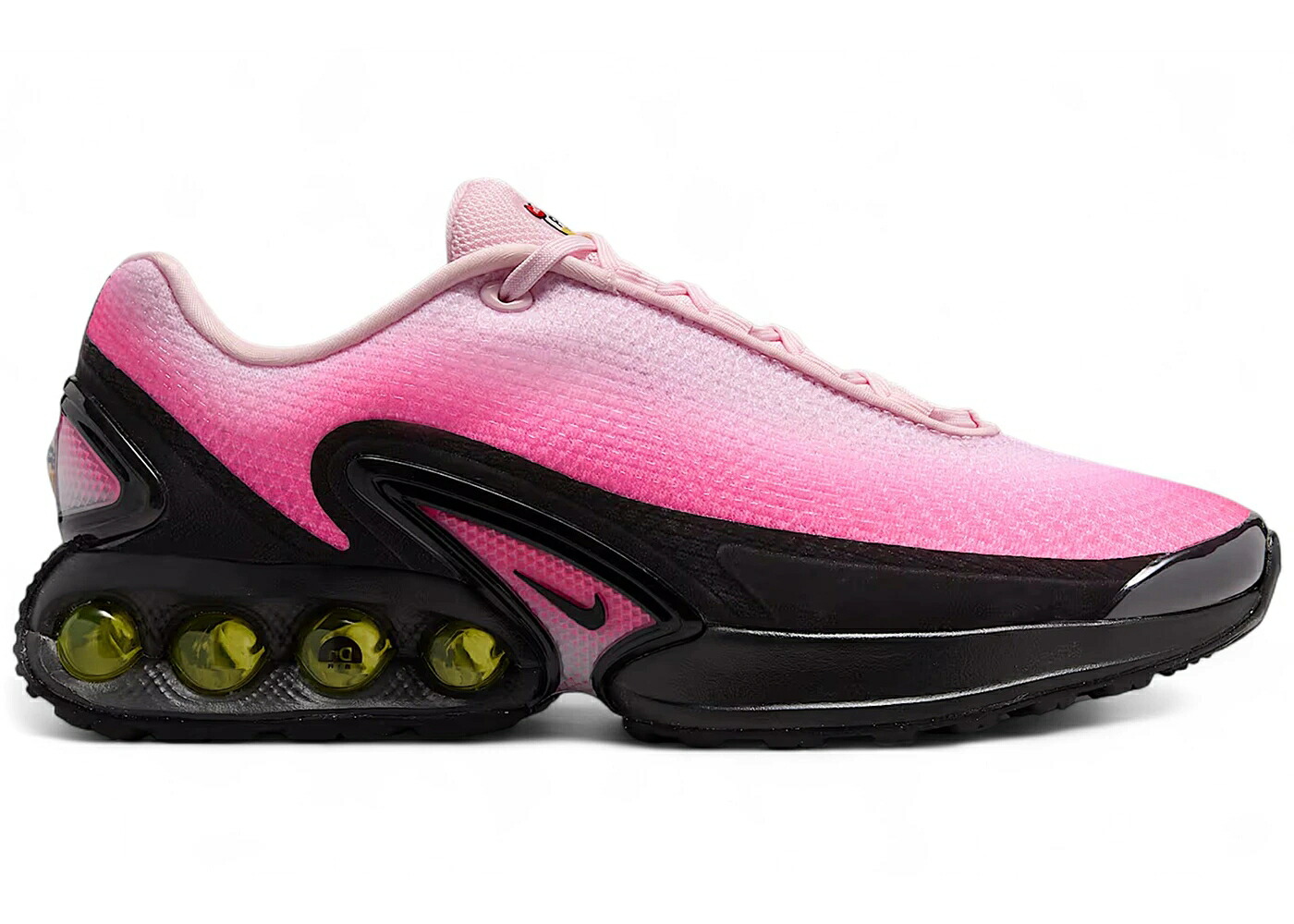 ナイキ マックス ピンク 黒色 ブラック エアマックス WOMEN'S スニーカー レディース NIKE AIR MAX DN PRM PINK FOAM BRIGHT CITRON BLACK (WOMEN'S) / PINK FOAM HYPER PINK BRIGHT｜スニケス