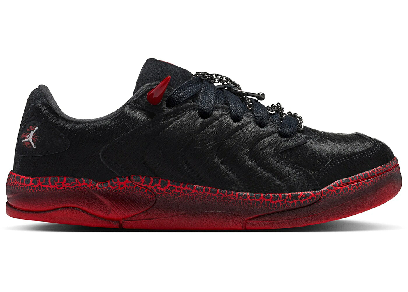 ナイキ ジョーダン 黒色 ブラック ファイア 赤 レッド スニーカー メンズ JORDAN SESSION RAGING BULL / BLACK FIRE RED FIRE RED｜スニケス