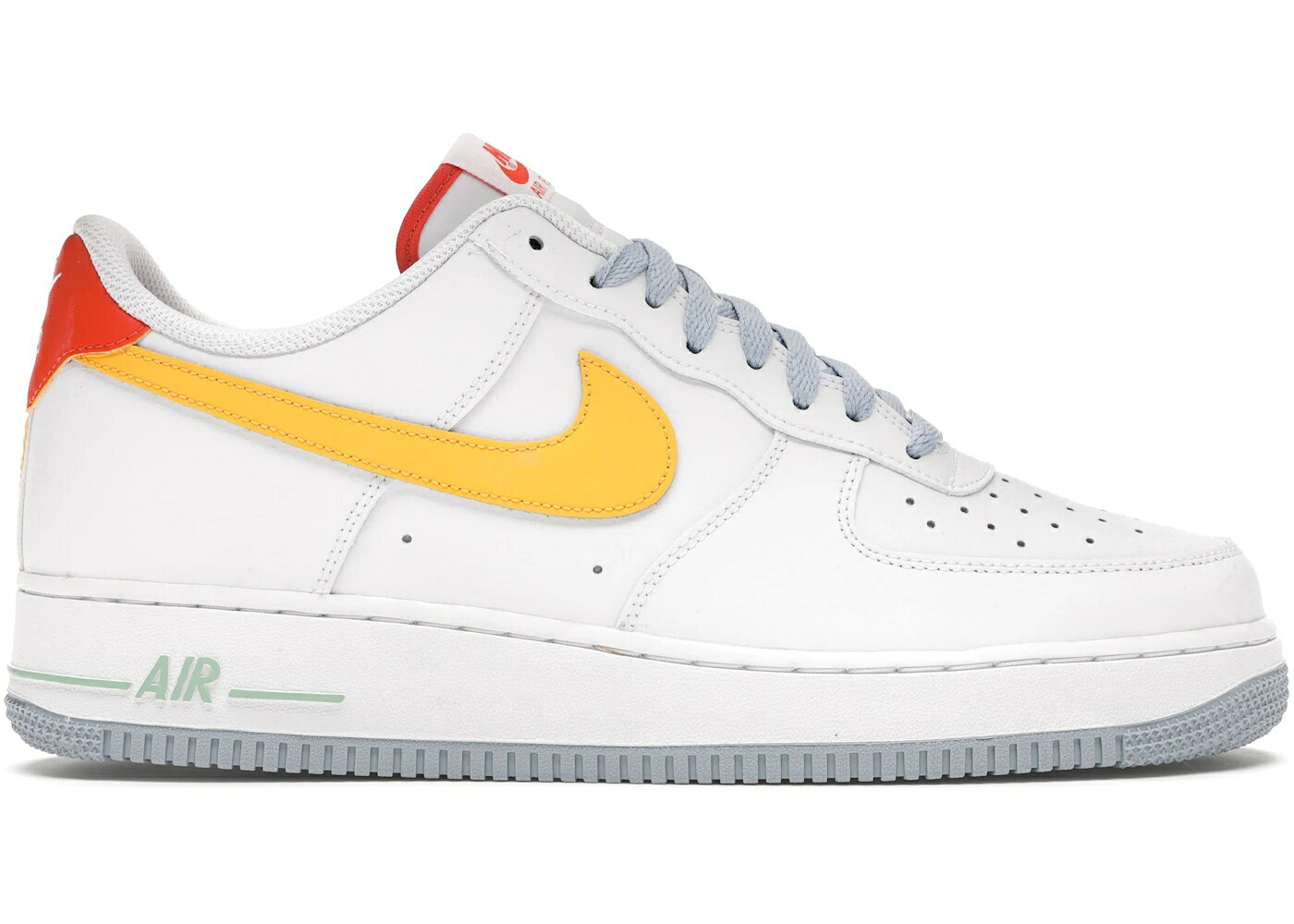 ナイキ 白いこと 白いこと レーザ 橙 オレンジ色 空軍 スニーカー メンズ NIKE AIR FORCE 1 LOW KINDNESS DAY (2020) / WHITE LASER ORANGE LIGHT ARMORY
