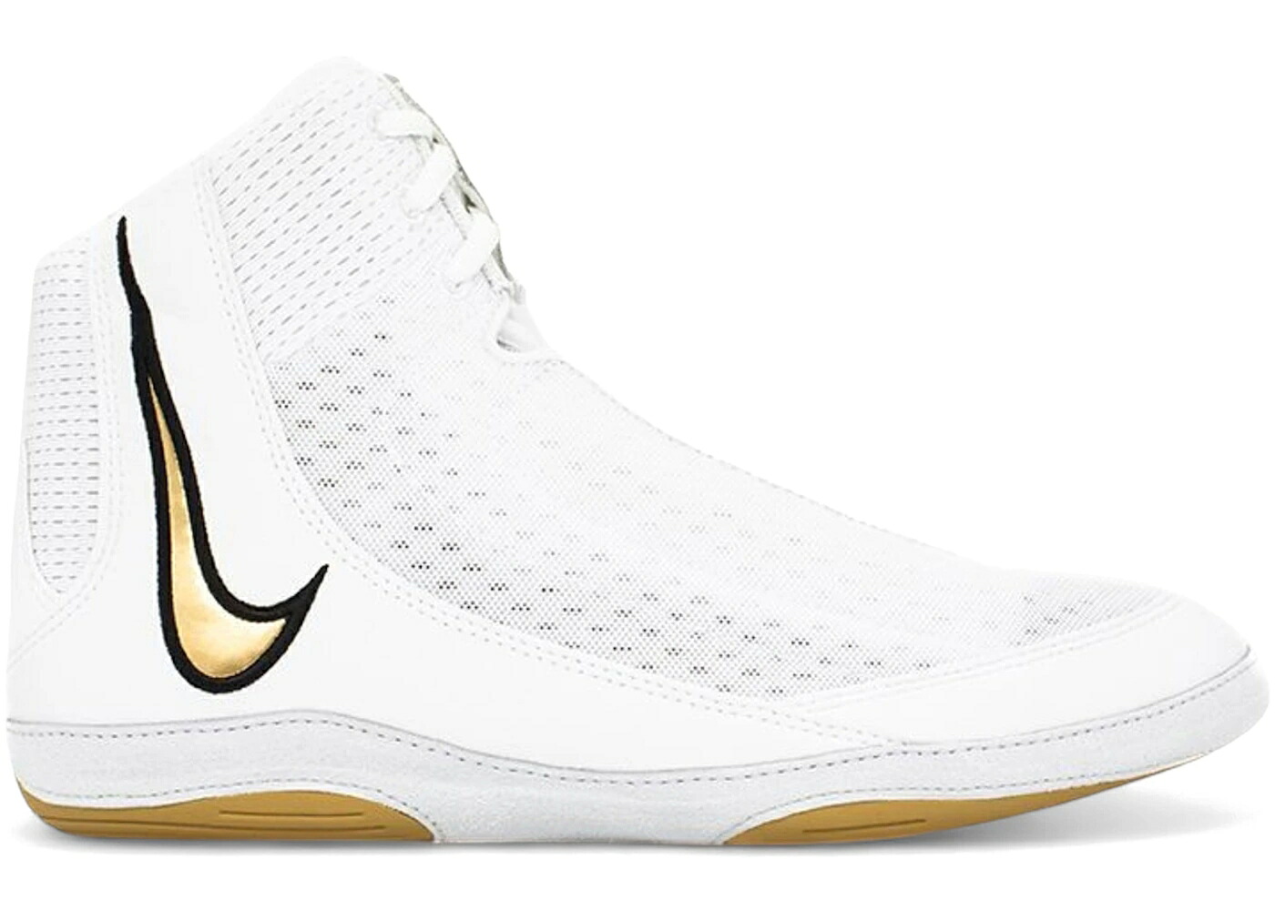 ナイキ 白色 ホワイト ゴールド スニーカー メンズ NIKE INFLICT 4 WHITE METALLIC GOLD / WHITE METALIC GOLD PHOTON DUST｜スニケス 47,940円