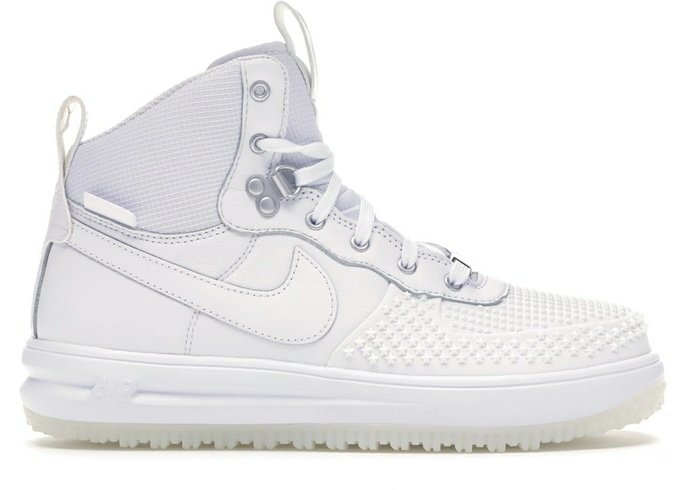 ナイキ ルーナー ルナー 白いこと 白いこと お坊っちゃん キッズ NIKE LUNAR FORCE 1 DUCKBOOT WHITE (GS) / WHITE WHITE WHITE もの言う花 マタニティ スニーカー