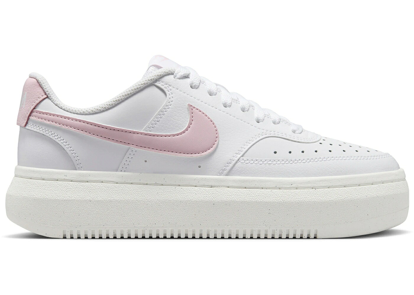 ナイキ コート 白色 ホワイト ピンク WOMEN'S スニーカー レディース NIKE COURT VISION ALTA WHITE SAIL PINK FOAM (WOMEN'S) / WHITE SAIL PINK FOAM｜スニケス