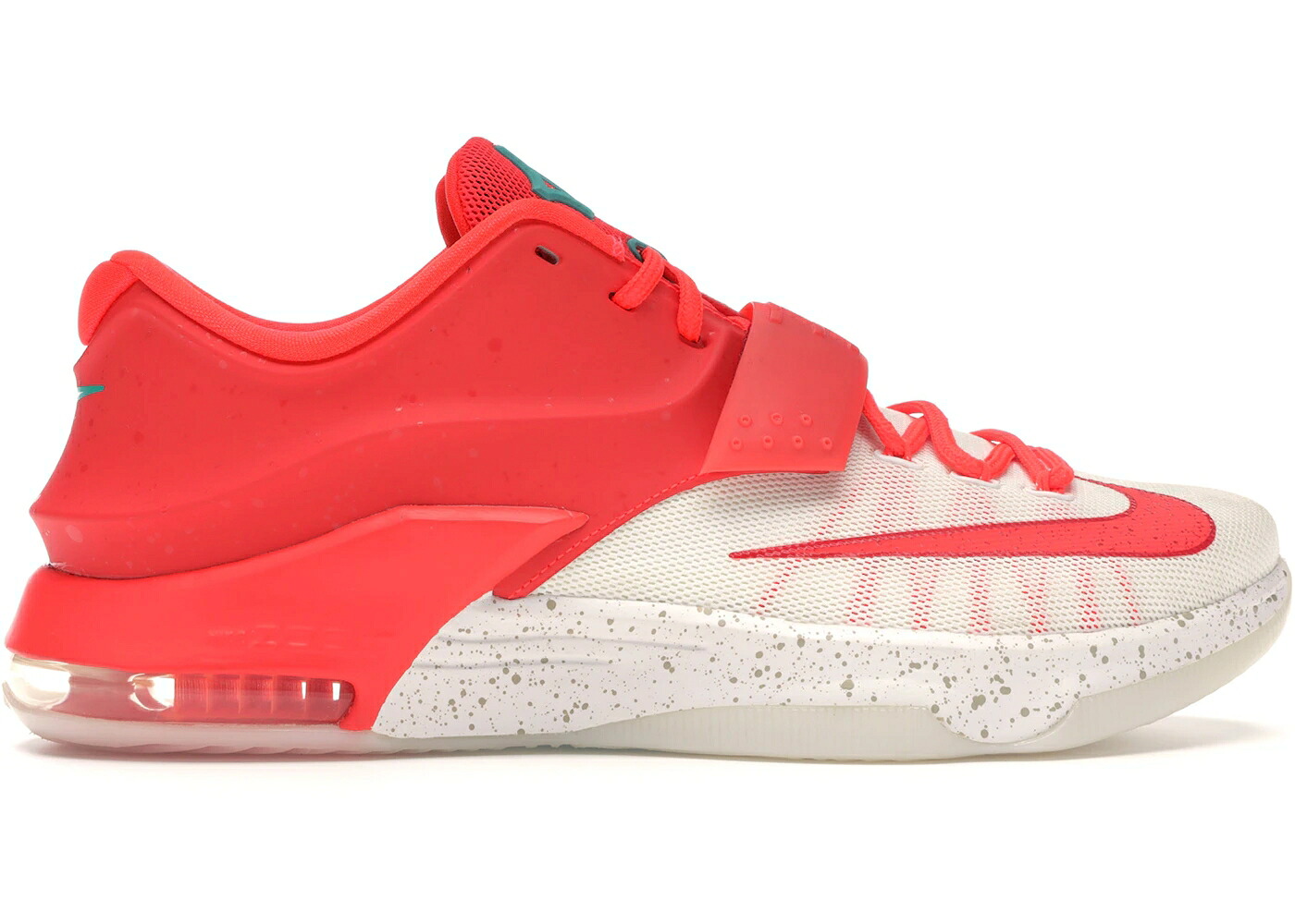 ナイキ クリスマス クリムゾン 緑 グリーン スニーカー メンズ NIKE KD 7 CHRISTMAS EGGNOG / BRIGHT CRIMSON EMERALD GREEN｜スニケス