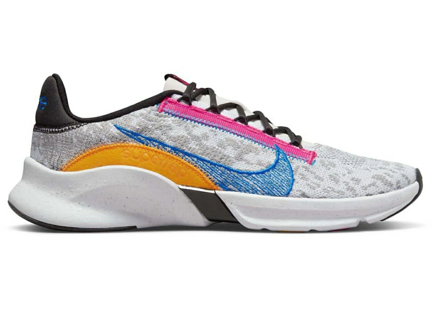 ナイキ フライニット 灰色 グレー 青色 ブルー ピンク スニーカー メンズ NIKE SUPERREP GO 3 FLYKNIT LIGHT SMOKE GREY PHOTO BLUE PINK / LIGHT SMOKE GREY PHOTO BLUE