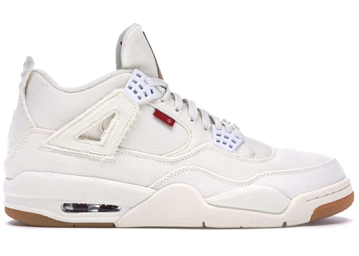 ナイキ ジョーダン 白いこと 白いこと LEVI\u0027S スニーカー メンズ JORDAN 4 RETRO WHITE (BLANK TAG) / WHITE WHITE WHITE