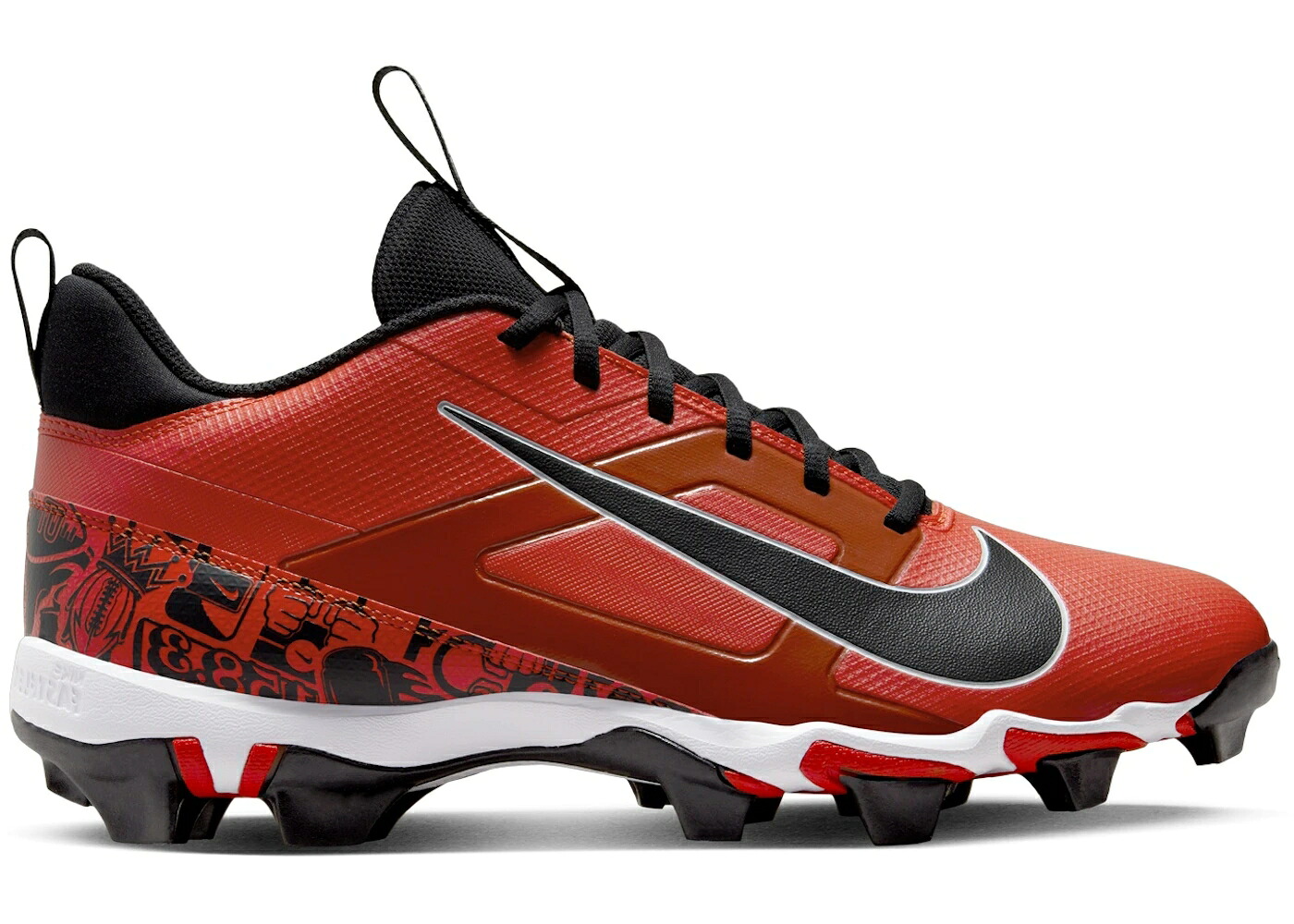 ナイキ アルファ シャーク 赤 レッド 白色 ホワイト 黒色 ブラック スニーカー メンズ NIKE ALPHA MENACE 4 SHARK NRG PICANTE RED WHITE BLACK / PICANTE RED WHITE BLACK