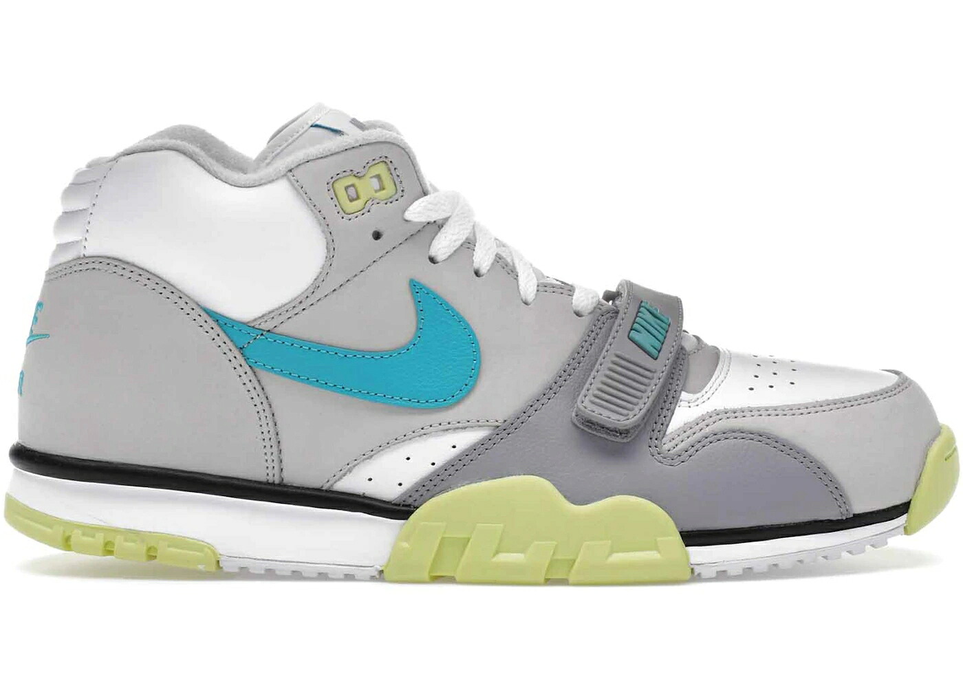 ナイキ トレーナー 白色 ホワイト 灰色 シメント グレー エアトレーナー スニーカー メンズ NIKE AIR TRAINER 1 CITRON / WHITE CEMENT GREY NEUTRAL GREY