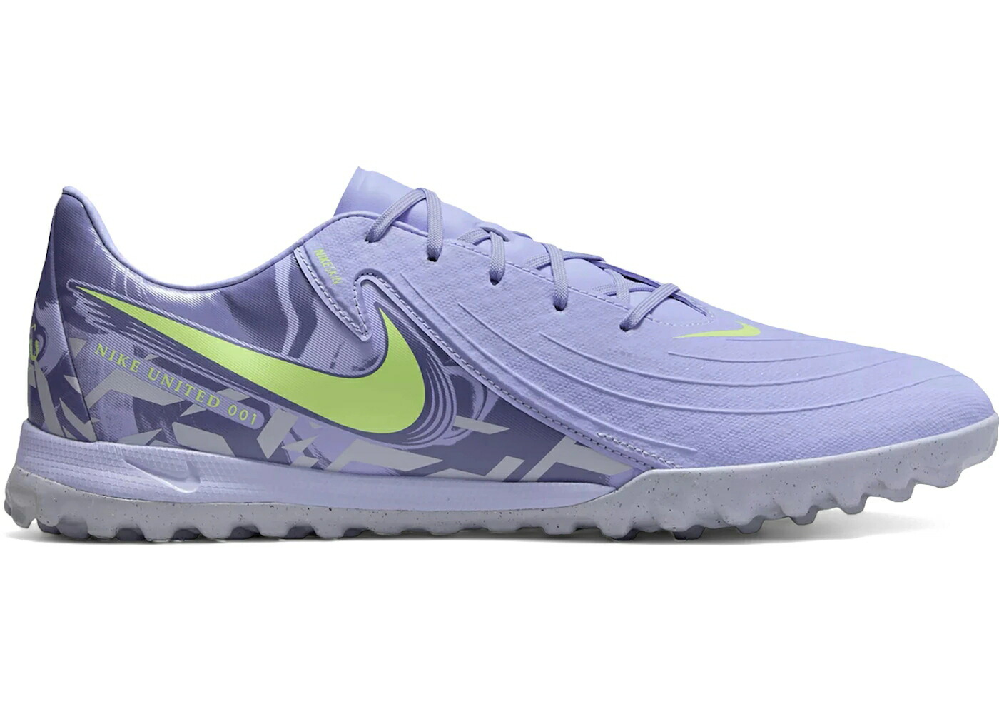 ナイキ 翰林院 ユナイテッド 紫 パープル スニーカー メンズ NIKE PHANTOM GX 2 ACADEMY TF UNITED PACK / PURPLE AGATE BARELY VOLT