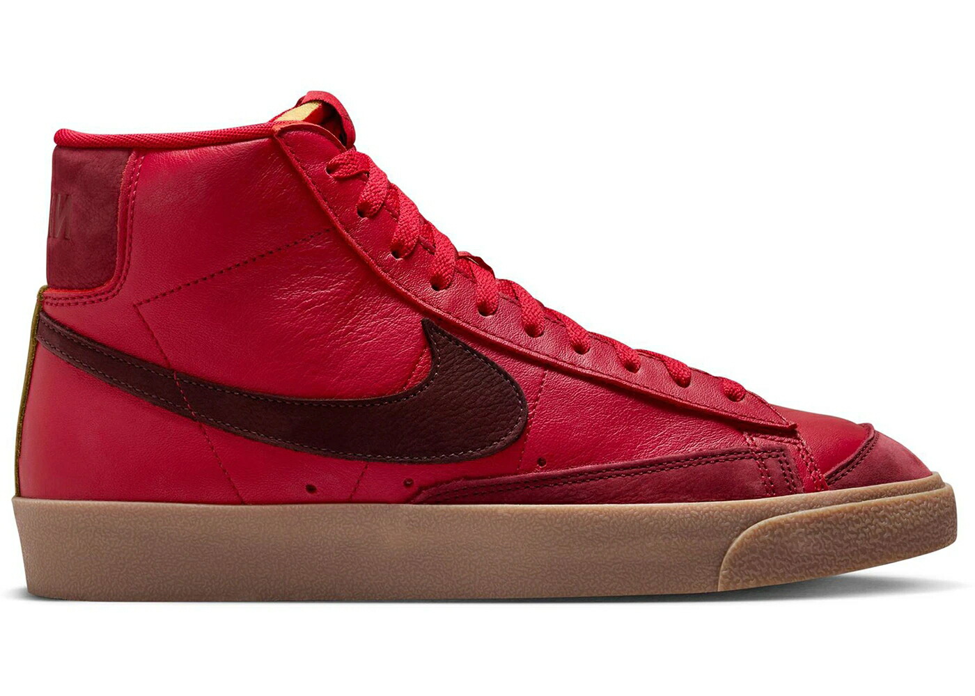 ナイキ ブレイザー ミッド 赤 レッド ワイン色 バーガンディー スニーカー メンズ NIKE BLAZER MID 77 LAYERS OF LOVE / UNIVERSITY RED BURGUNDY CRUSH