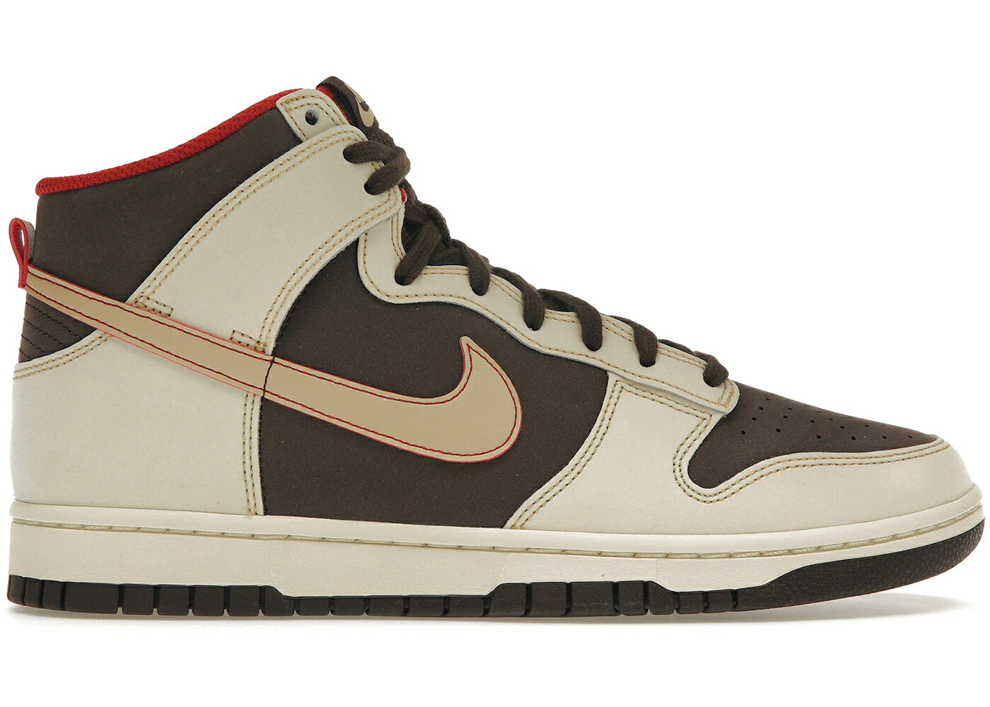 ナイキ ダンク 御機嫌 赤銅色 赤銅色 ダンクハイ スニーカー メンズ NIKE DUNK HIGH SE BAROQUE BROWN / BAROQUE BROWN SESAME COCONUT