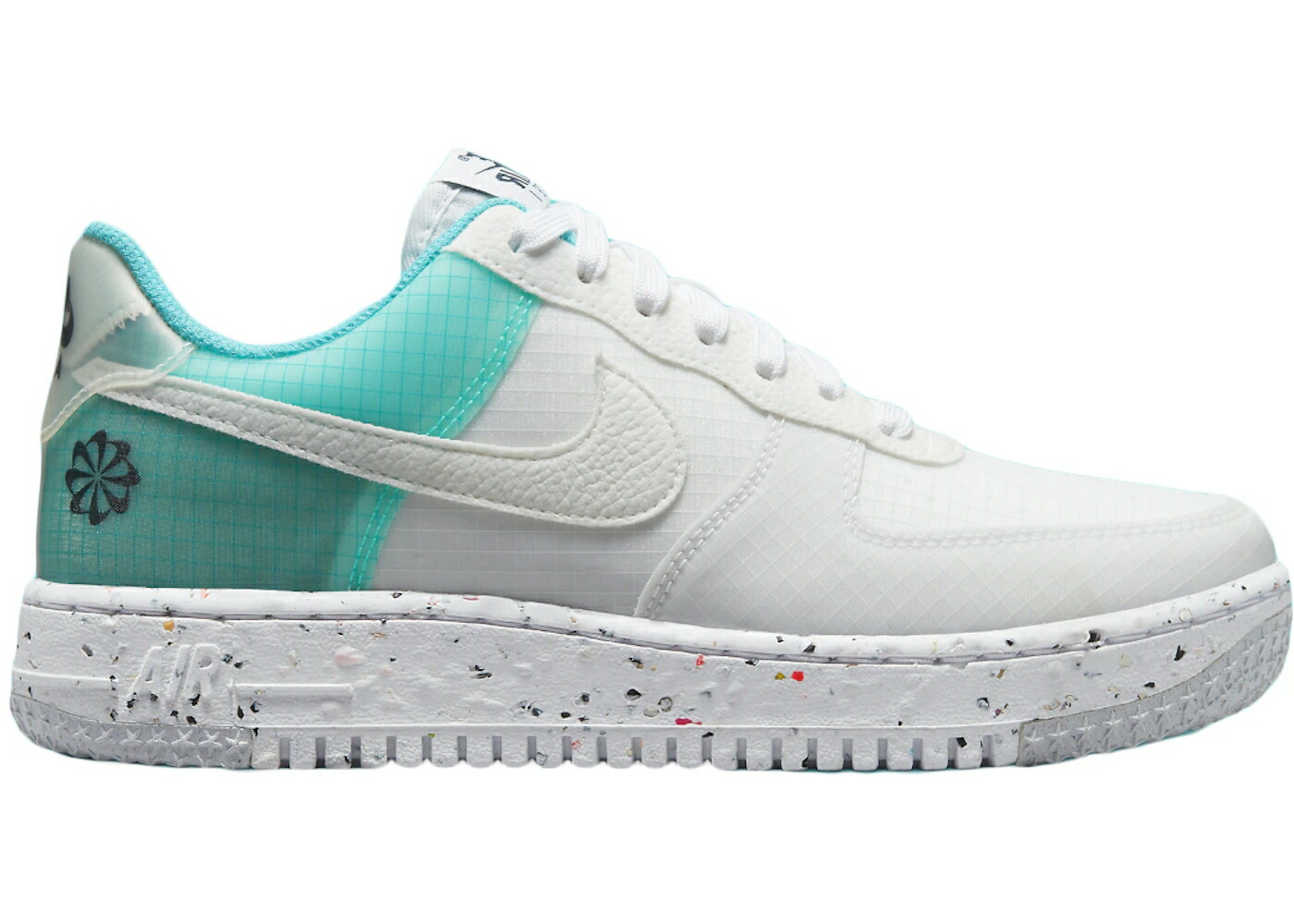 ナイキ 絶無 活動的 白いこと 白いこと 空軍 WOMEN\u0027S スニーカー レディース NIKE AIR FORCE 1 LOW CRATER M2Z2 MOVE TO ZERO DYNAMIC TURQUOISE (WOMEN\u0027S) / WHITE DYNAMIC TURQUOISE ARMORY