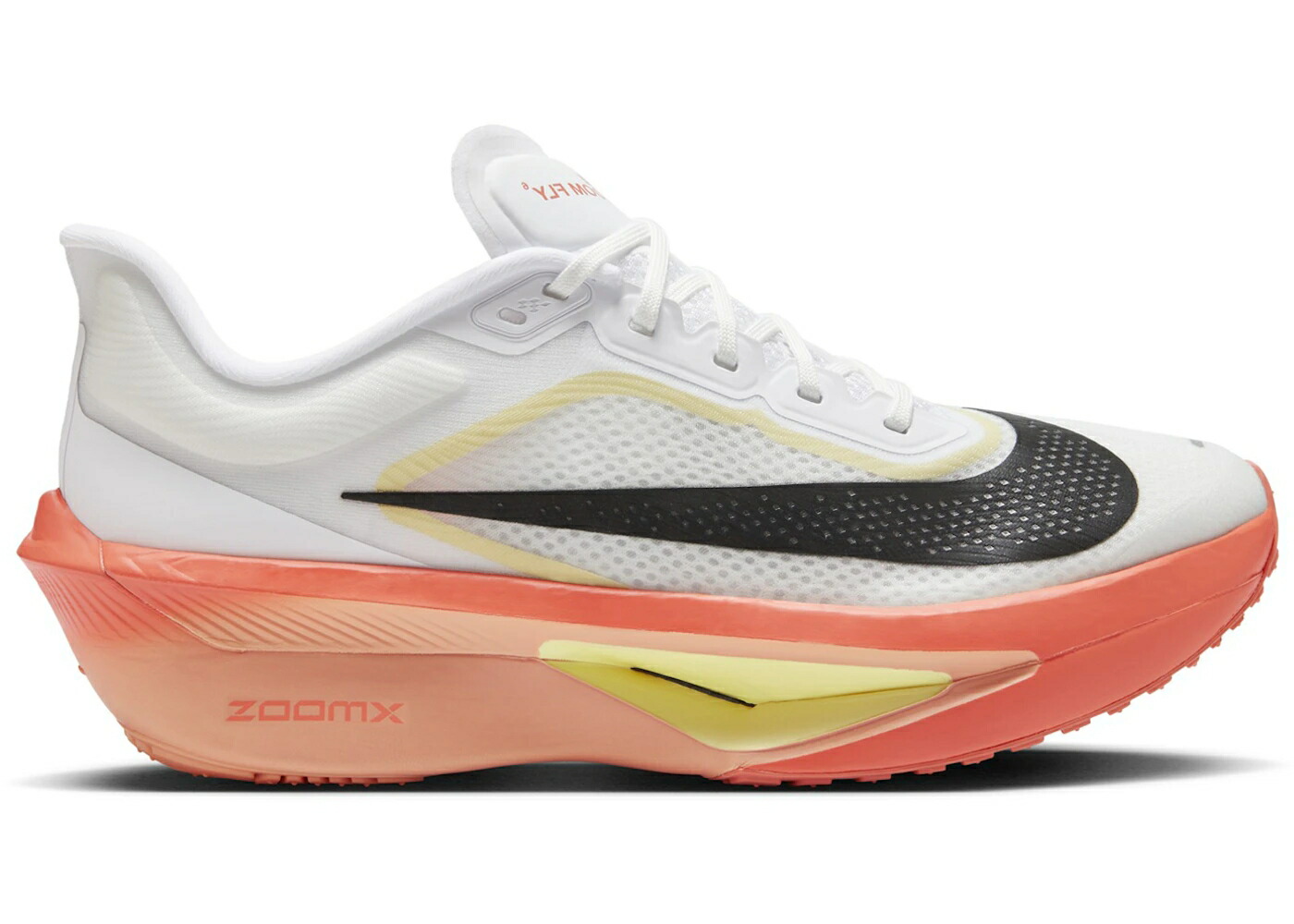 ナイキ ズーム 白色 ホワイト 黒色 ブラック マジック ズームフライ スニーカー メンズ NIKE ZOOM FLY 6 WHITE BLACK MAGIC EMBER / WHITE BLACK MAGIC EMBER APRICOT