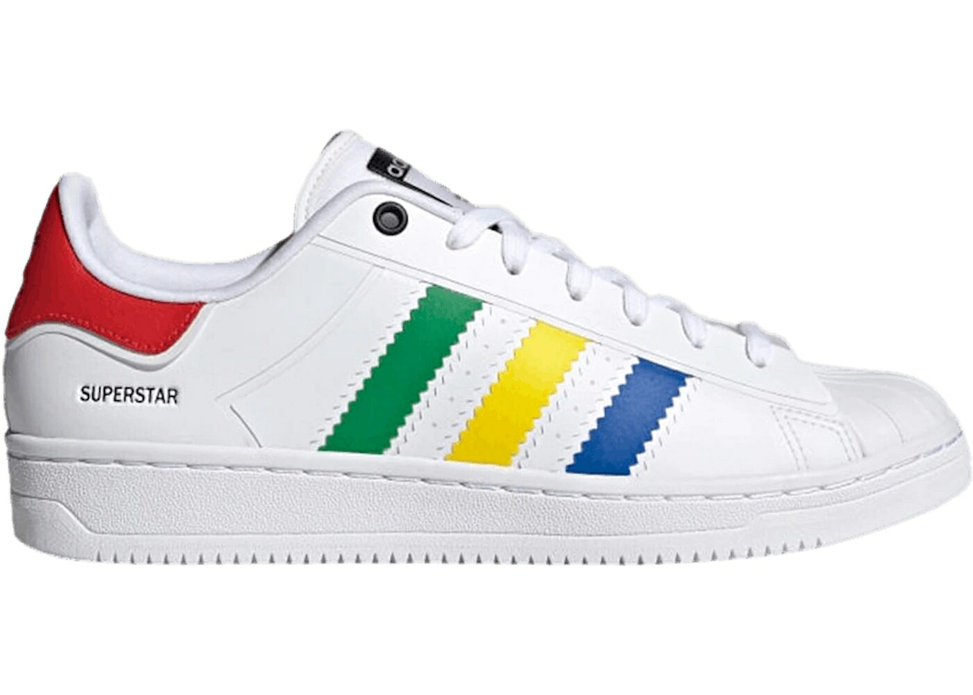アディダス スーパースター テック 白色 ホワイト コア 黒色 ブラック 青色 ブルー スニーカー メンズ ADIDAS SUPERSTAR OT TECH WHITE MULTI / CLOUD WHITE CORE BLACK BLUE