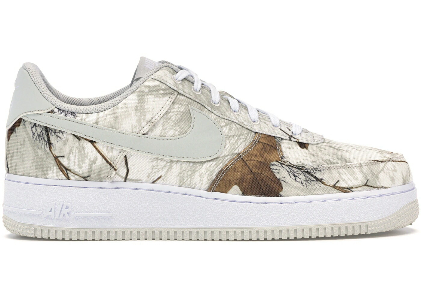 ナイキ 白いこと 白いこと 空軍 スニーカー メンズ NIKE AIR FORCE 1 LOW REALTREE WHITE / WHITE LIGHT BONE