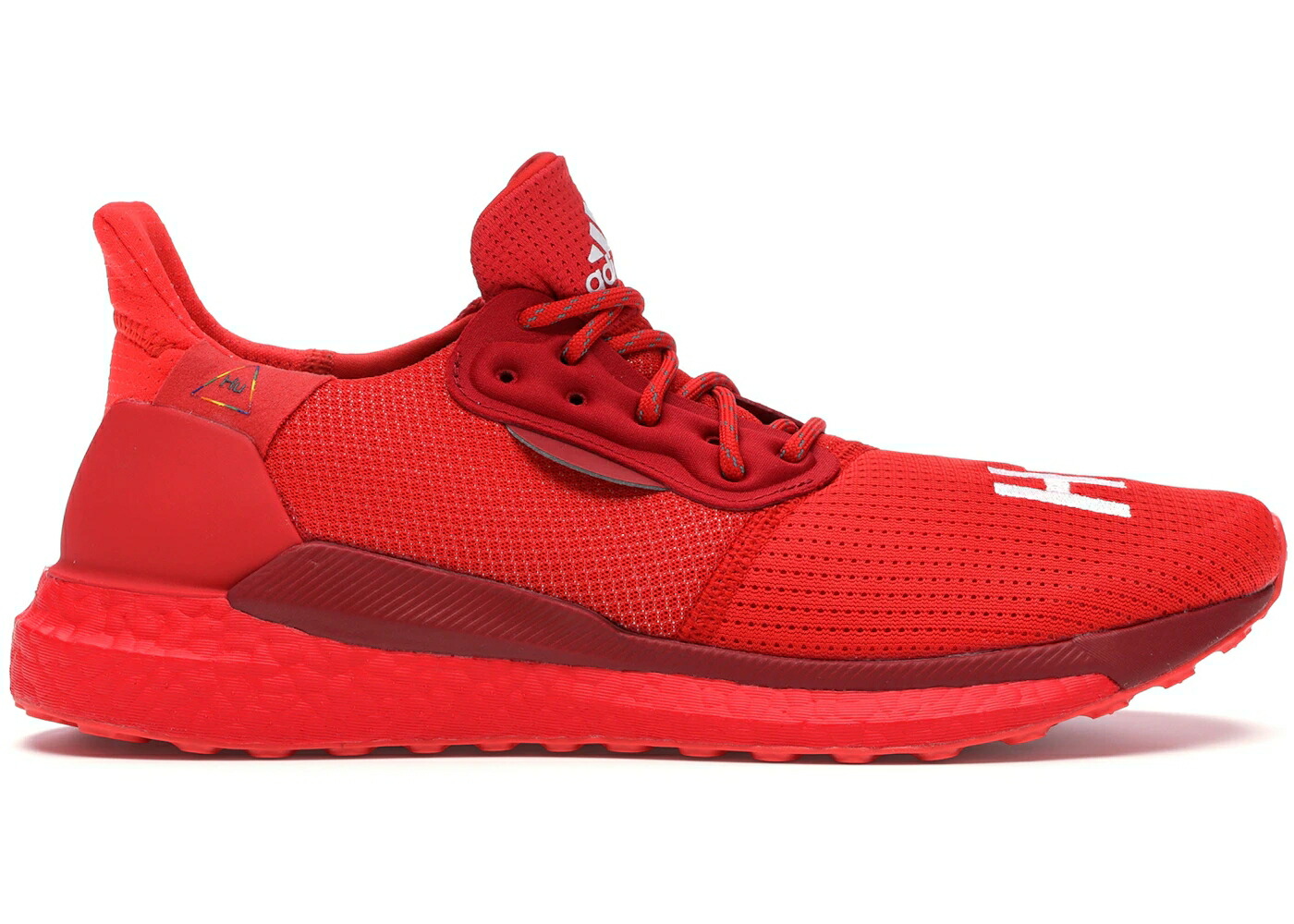 アディダス タイム 赤 レッド スニーカー メンズ ADIDAS SOLAR HU PRD PHARRELL NOW IS HER TIME PACK RED / RED RED RED