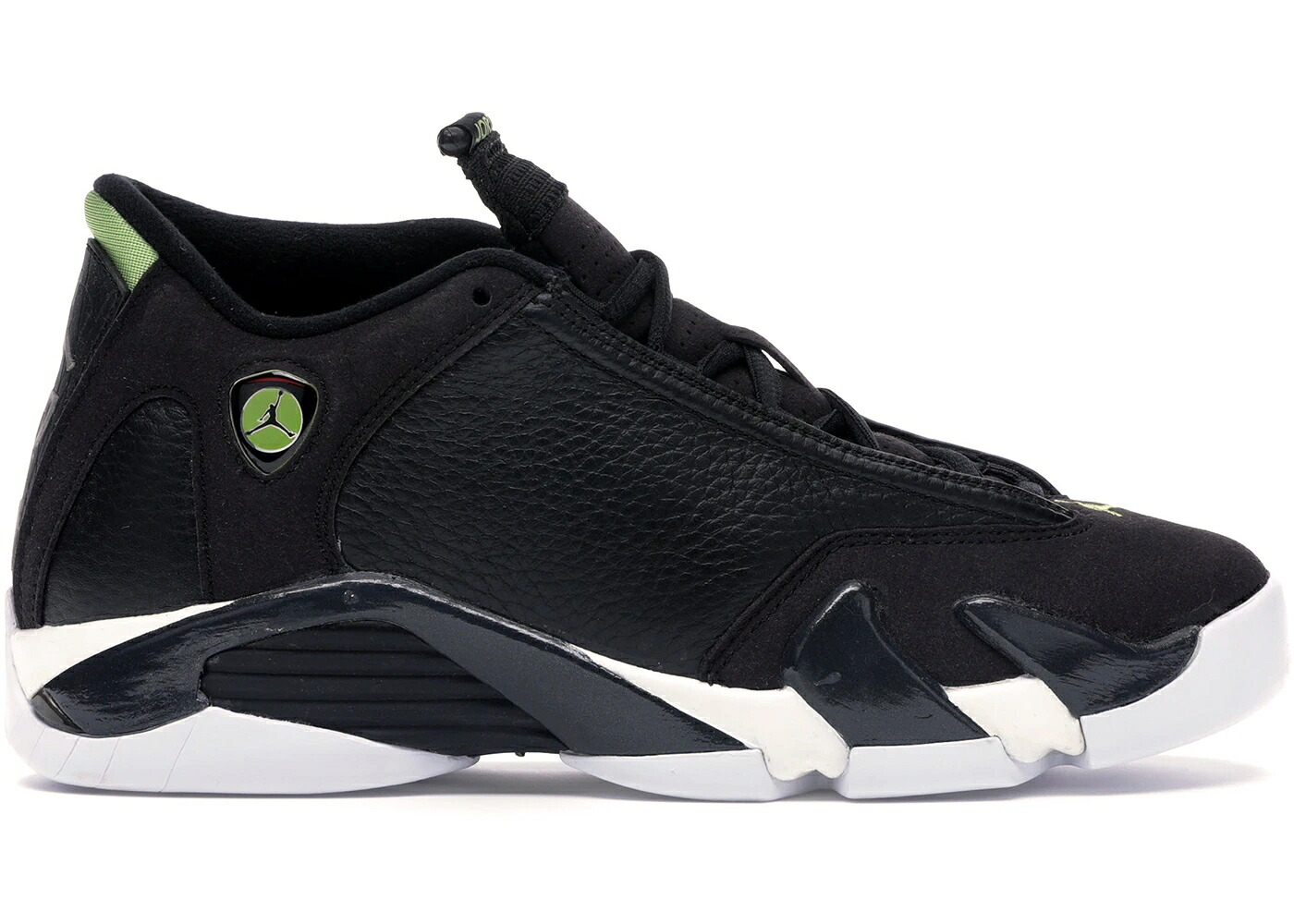 ナイキ ジョーダン 黒色 ブラック 白色 ホワイト ジュニア キッズ JORDAN 14 RETRO INDIGLO (2016) (GS) / BLACK WHITE INDIGLO ベビー マタニティ スニーカー|スニケス