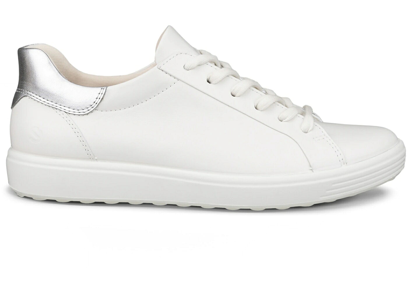 エコー 白色 ホワイト 銀色 シルバー WOMEN'S スニーカー レディース ECCO SOFT 7 WHITE SILVER (WOMEN'S) / WHITE SILVER｜スニケス