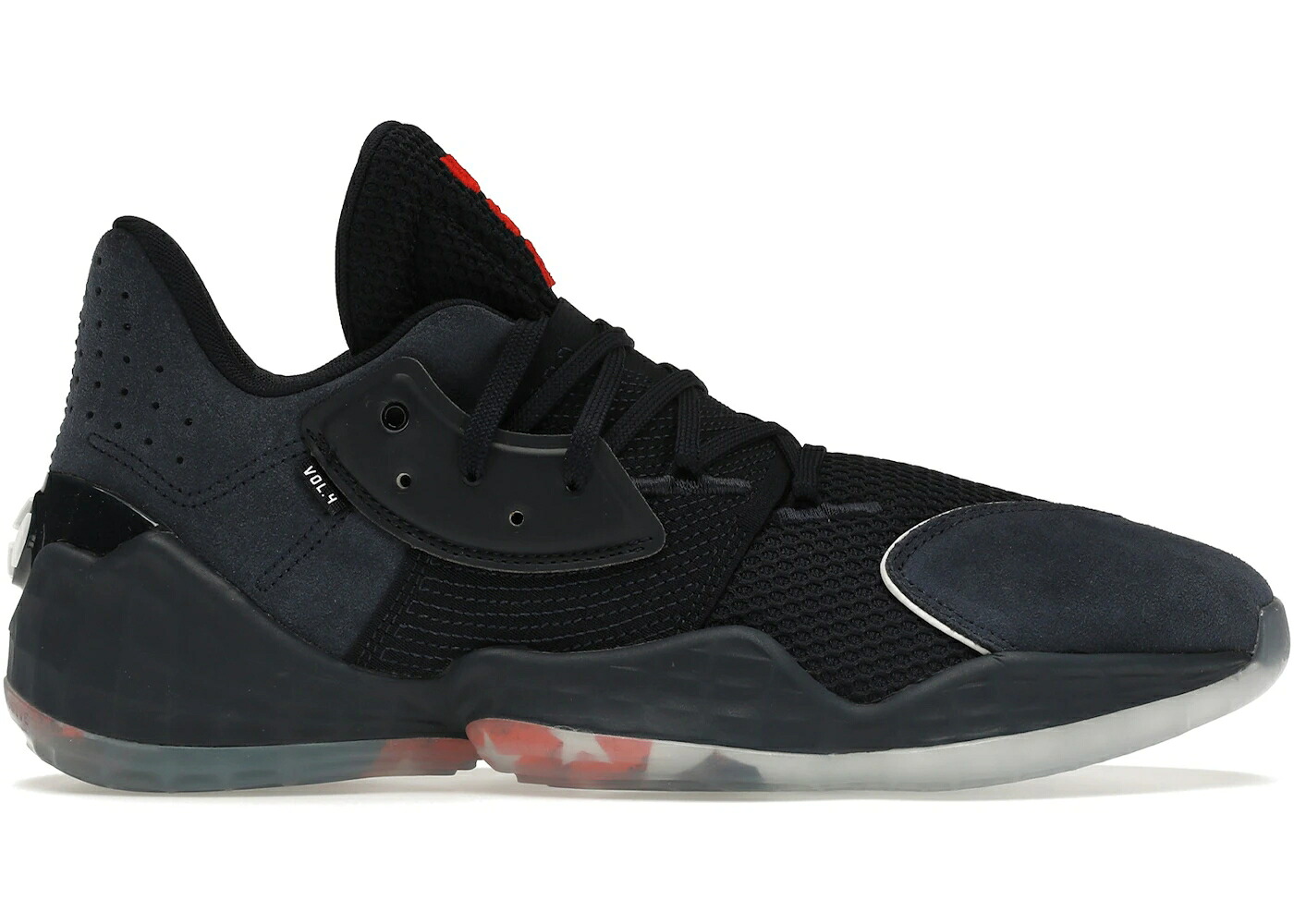 アディダス ハーデン 野球クラブ 紺色 米国海軍 白いこと 白いこと VOL. スニーカー メンズ ADIDAS HARDEN 4 TEAM USA / TEAM NAVY CLOUD WHITE SCARLET