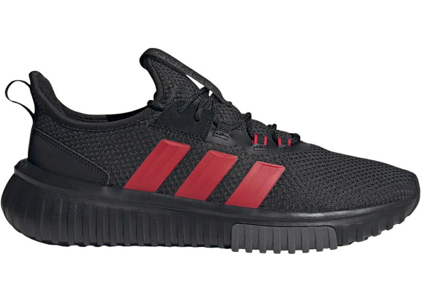 アディダス コア 黒色 ブラック カーボン 4.0 スニーカー メンズ ADIDAS KAPTIR CORE BLACK BETTER SCARLET CARBON / CORE BLACK BETTER SCARLET CARBON