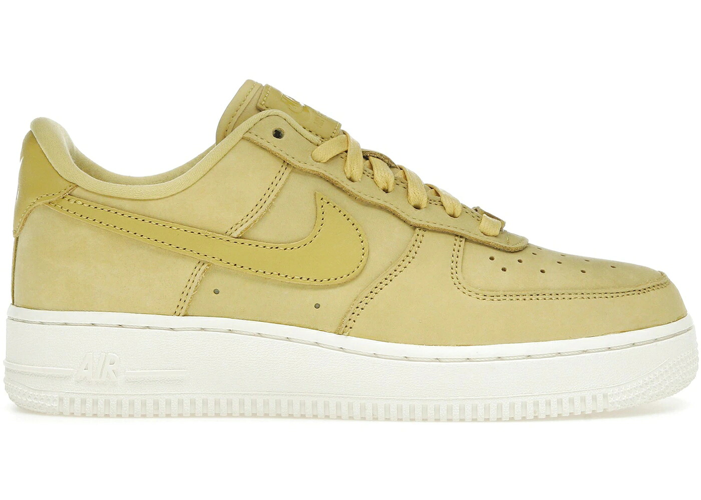 ナイキ 割り増し金 ゴールド 空軍 WOMEN\u0027S スニーカー レディース NIKE AIR FORCE 1 LOW PREMIUM SATURN GOLD (WOMEN\u0027S) / SATURN GOLD SAIL レディース靴-靴