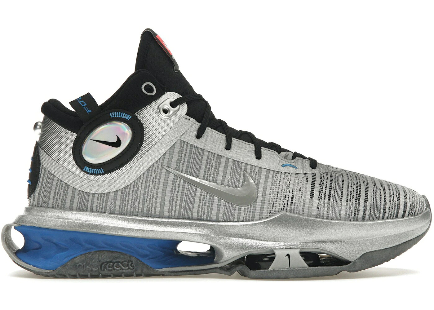 ナイキ 望遠レンズ フォームポジット マックス しろがね色 しろがね色 スニーカー メンズ NIKE AIR ZOOM GT JUMP 2 ALL-STAR FOAMPOSITE MAX / METALLIC SILVER METALLIC SILVER