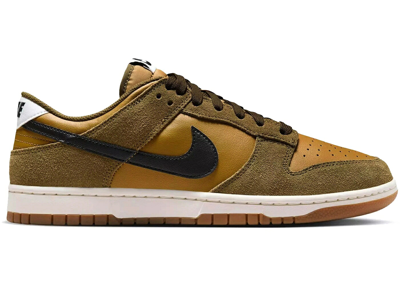 ナイキ ダンク オリーブ 黒いこと 黒いこと ダンクロー スニーカー メンズ NIKE DUNK LOW RETRO SE OCHRE OLIVE FLAK GUM / OCHRE BLACK OLIVE FLAK COCONUT