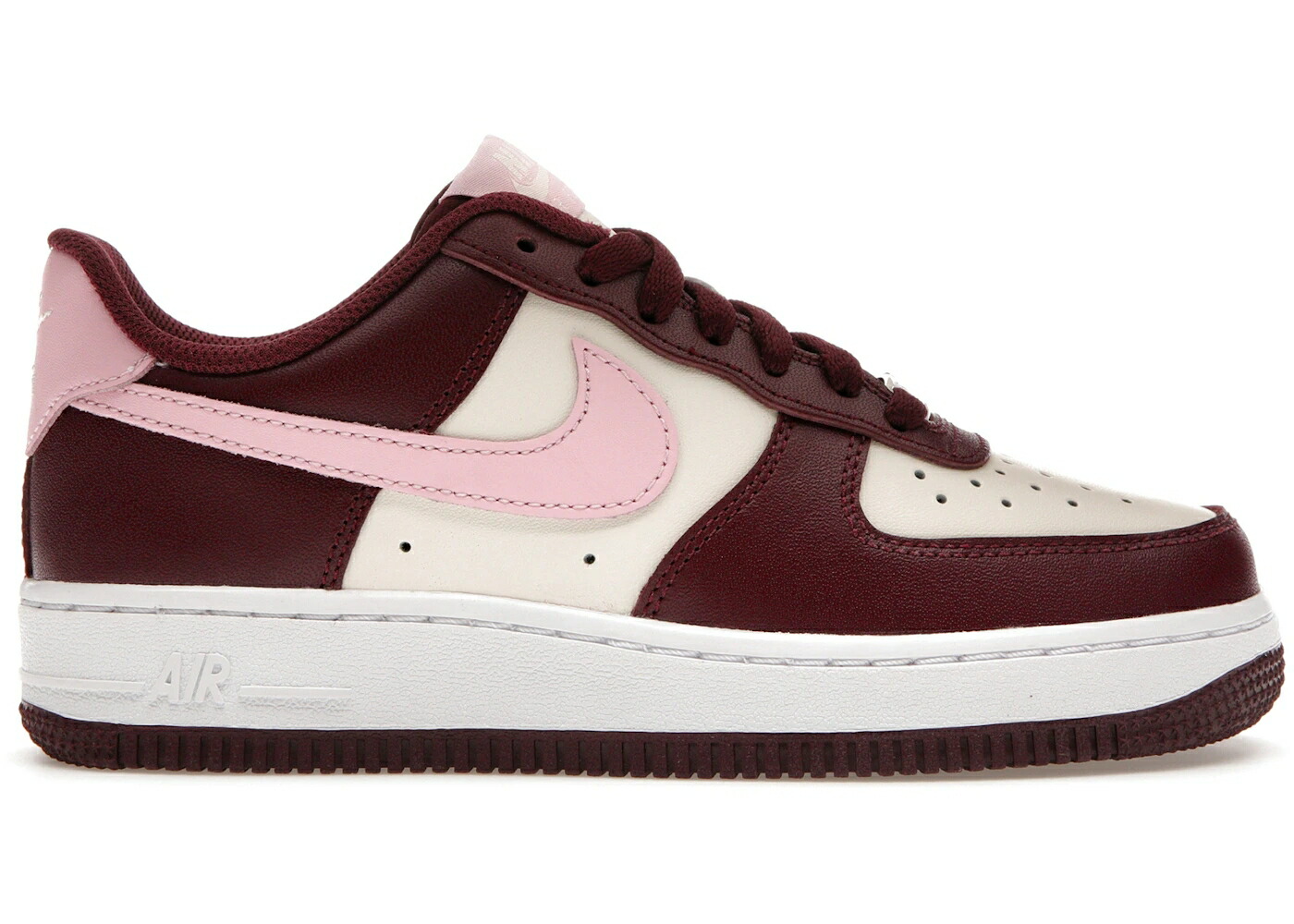 ナイキ アイボリー ピンク 白色 ホワイト エアフォース 07 スニーカー メンズ NIKE AIR FORCE 1 LOW VALENTINE S DAY (2023/2025) / LIGHT IVORY MEDIUM PINK WHITE