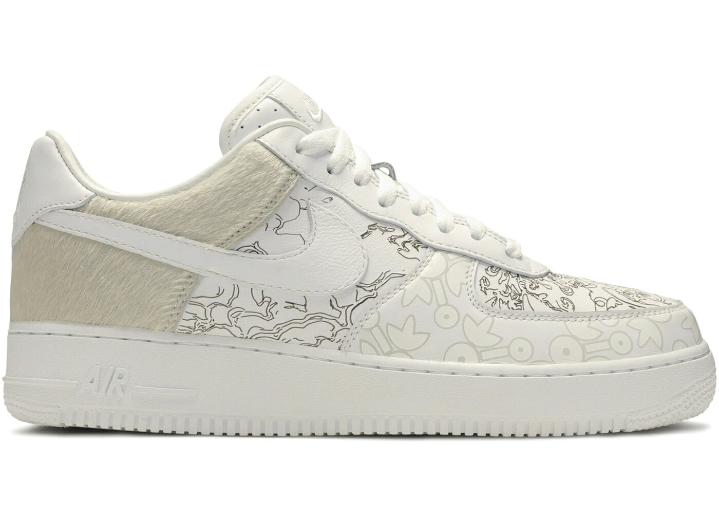 ナイキ 白いこと 白いこと 空軍 スニーカー メンズ NIKE AIR FORCE 1 LOW YEAR OF THE DOG (2018) / WHITE WHITE WHITE