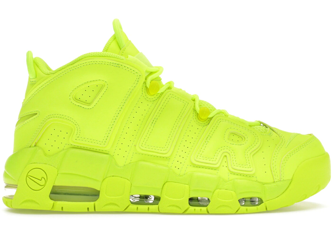 ナイキ アップテンポ 黒色 ブラック エアモアアップテンポ モアテン スニーカー メンズ NIKE AIR MORE UPTEMPO 96 VOLT / VOLT VOLT BLACK