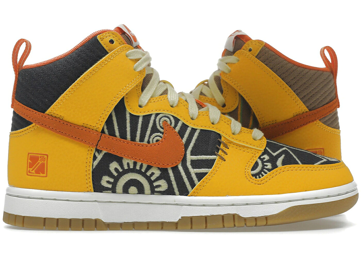 ナイキ ダンク ご機嫌 ダンクハイ スニーカー メンズ NIKE DUNK HIGH PRM SOMOS FAMILIA / OFF NOIR STARFISH DARK DRIFTWOOD 靴-メンズ靴-スニーカー