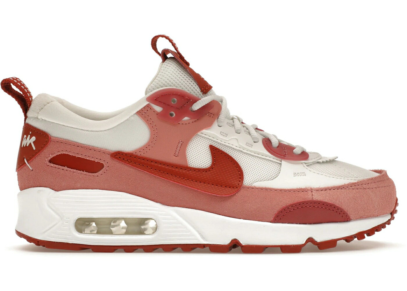 ナイキ マックス 赤 赤いこと 白いこと 白いこと エア湖マックス WOMEN\u0027S スニーカー レディース NIKE AIR MAX 90 FUTURA RED STARDUST (WOMEN\u0027S) / RED STARDUST SUMMIT WHITE