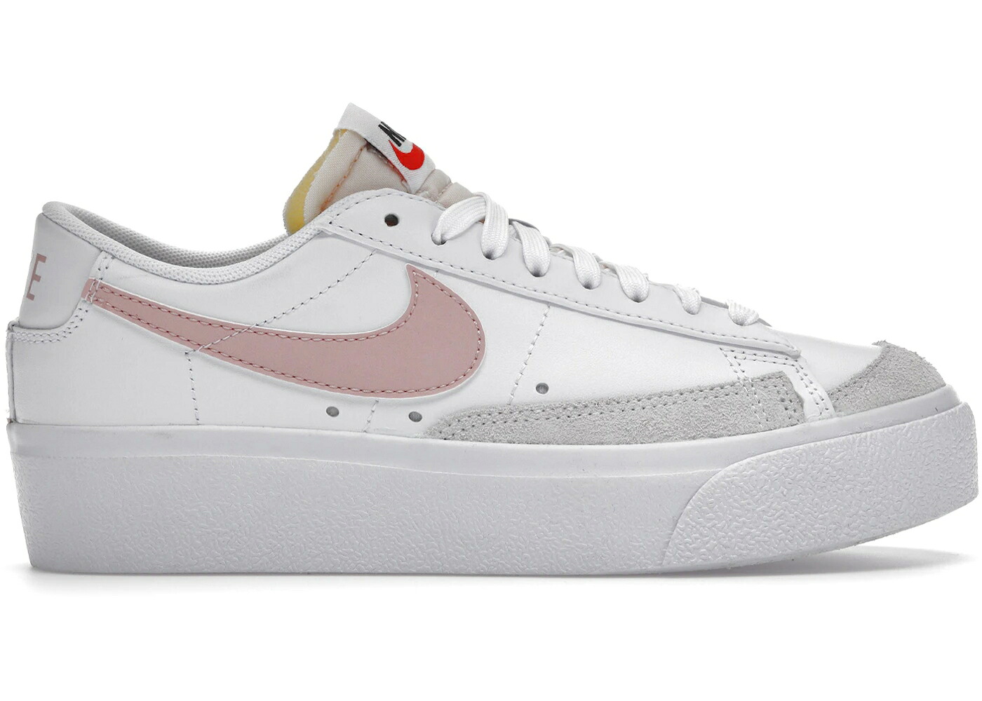 ナイキ ブレイザー サクラ色 白いこと 白いこと WOMEN\u0027S スニーカー レディース NIKE BLAZER LOW PLATFORM PINK GLAZE (WOMEN\u0027S) / WHITE PINK GLAZE SUMMIT WHITE