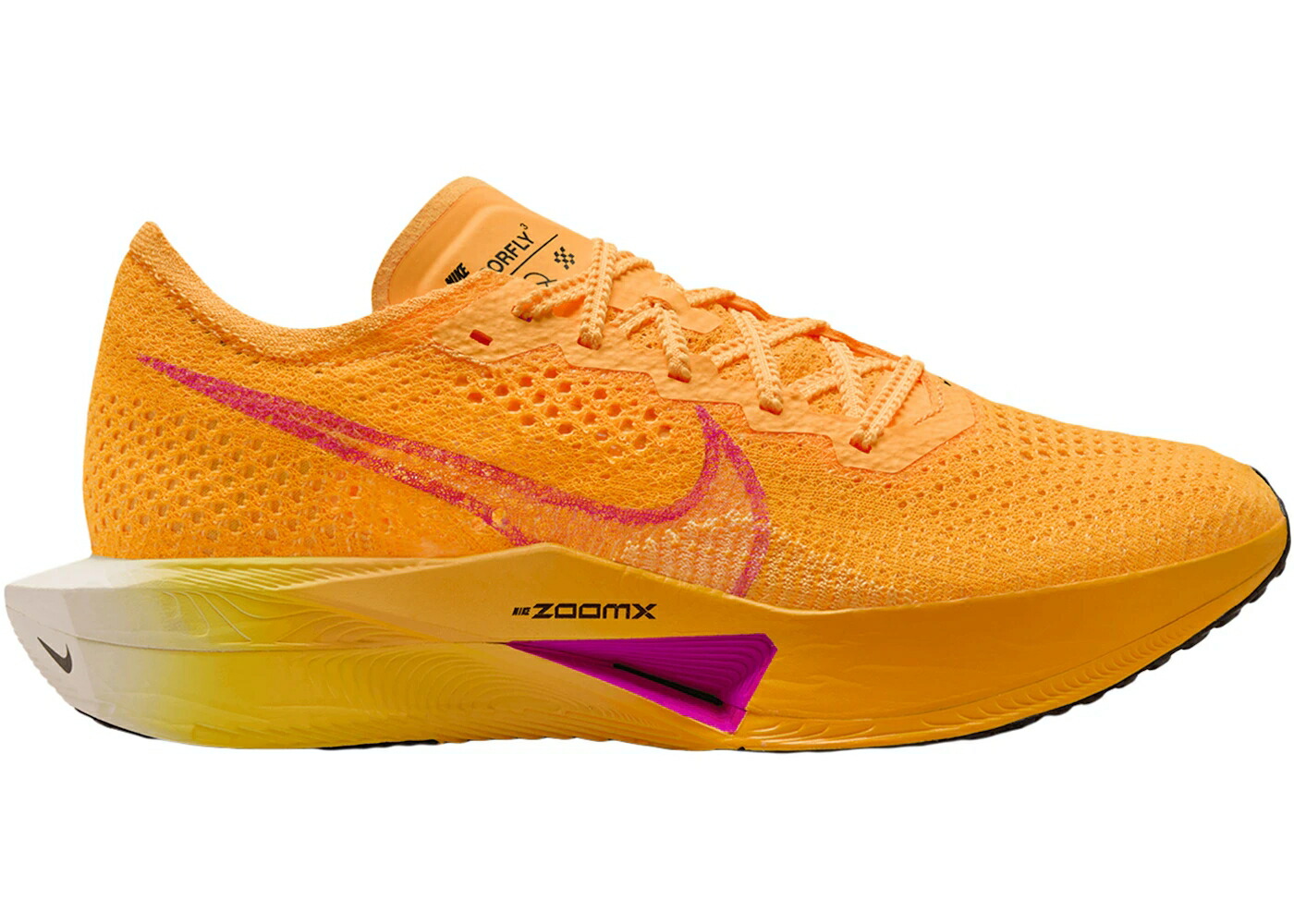 ナイキ レーザ 橙 オレンジ色 WOMEN\u0027S スニーカー レディース NIKE ZOOMX VAPORFLY 3 LASER ORANGE (WOMEN\u0027S) / LASER ORANGE CITRON PULSE SAIL