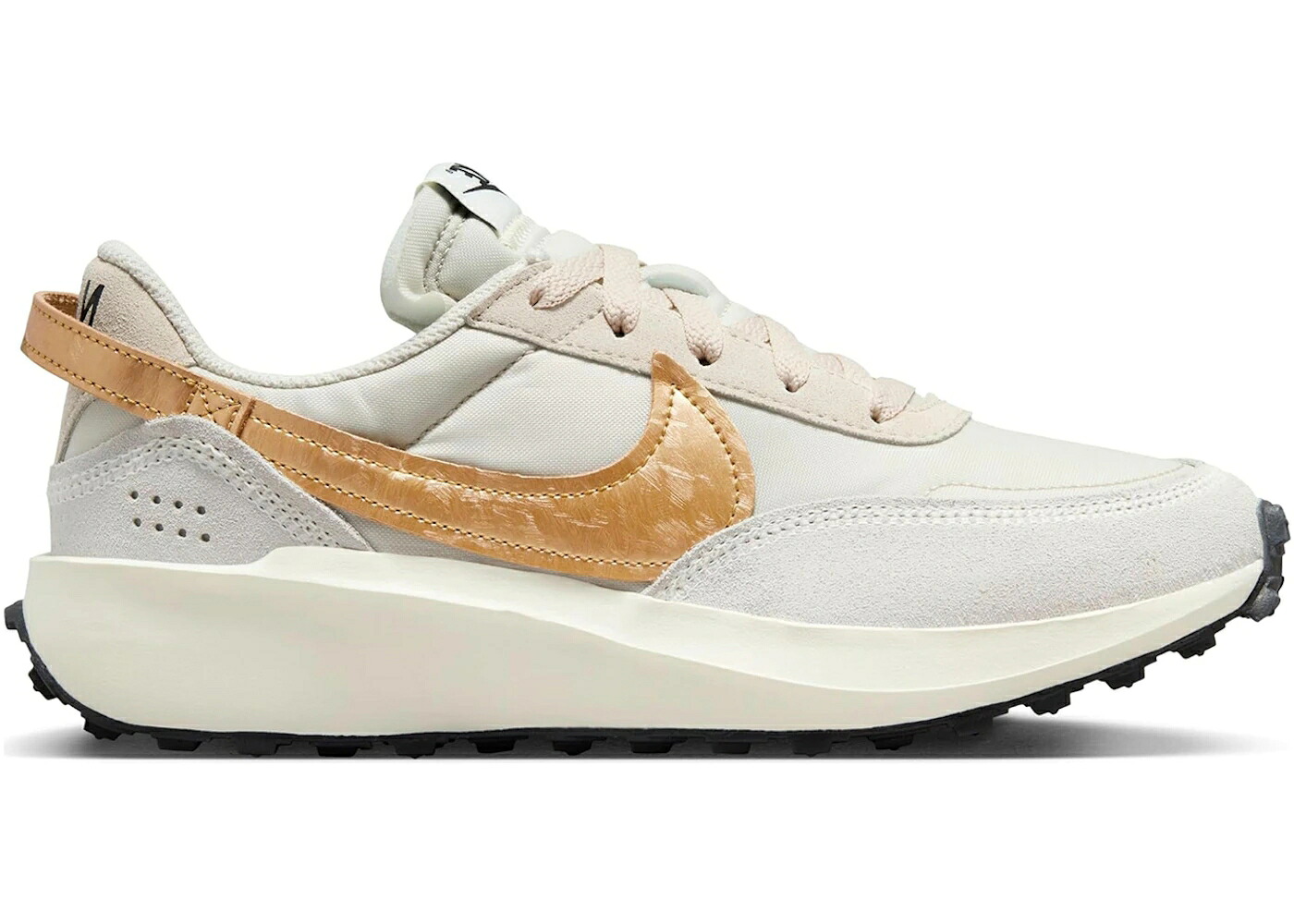 ナイキ ワーヘル 赤銅色 赤銅色 ゴールド 黒いこと 黒いこと WOMEN\u0027S スニーカー レディース NIKE WAFFLE DEBUT LIGHT OREWOOD BROWN METALLIC GOLD (WOMEN\u0027S) / LIGHT OREWOOD BROWN SAIL BLACK