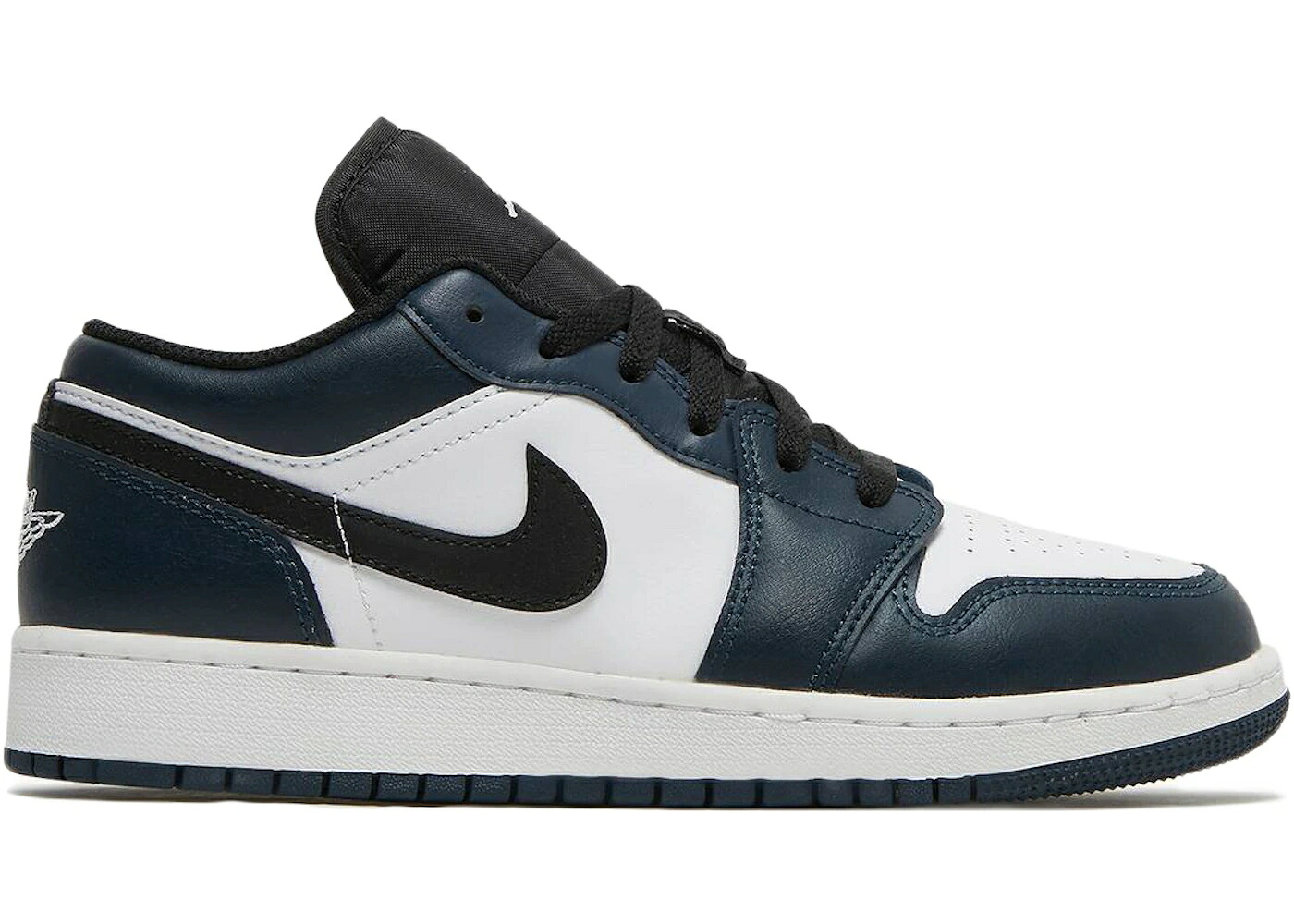 ナイキ ジョーダン 紺色 ネイビー 黒色 ブラック 白色 ホワイト ジュニア キッズ JORDAN 1 LOW ARMORY NAVY (GS) / ARMORY NAVY BLACK WHITE ベビー マタニティ スニーカー|スニケス