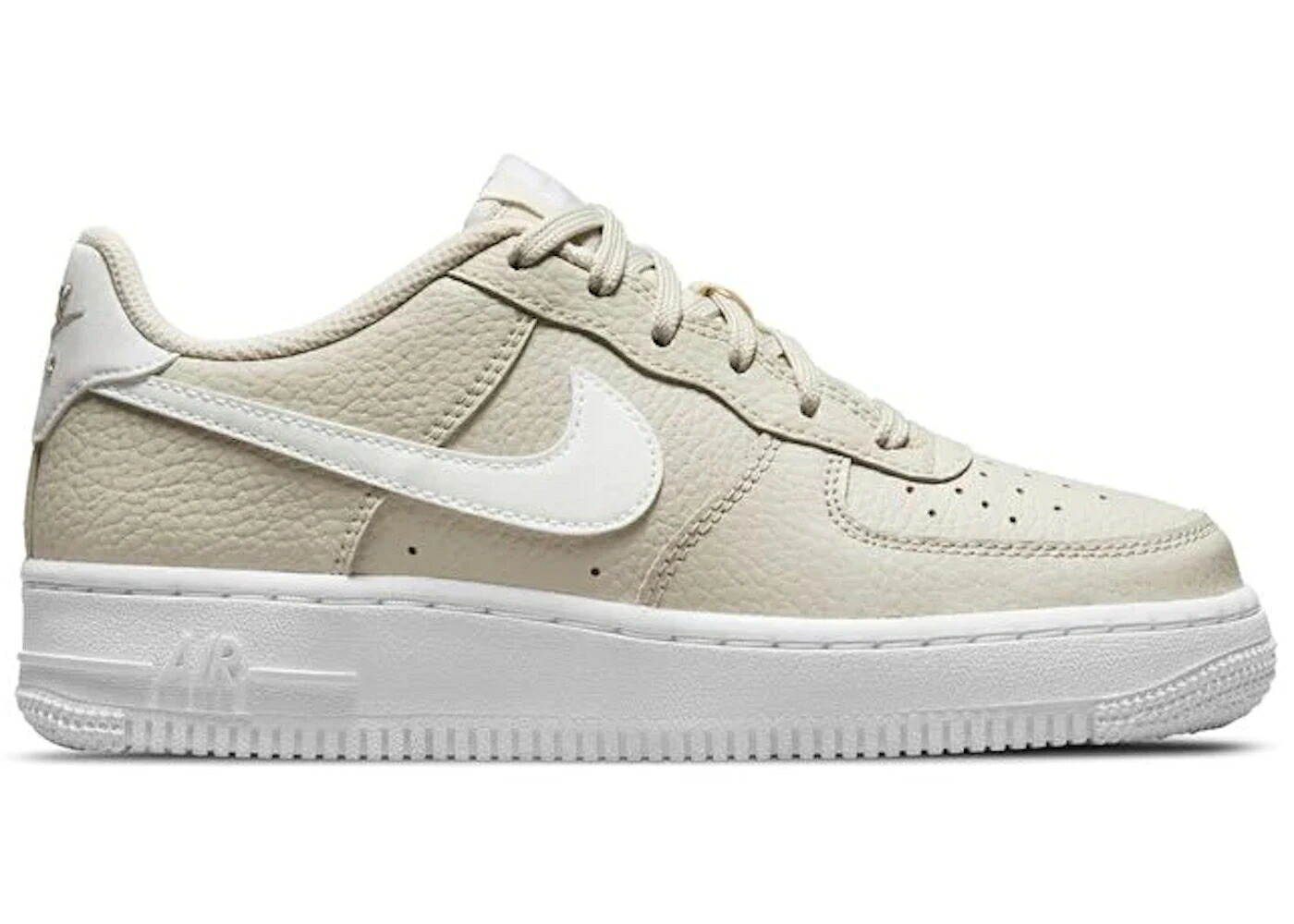 ナイキ 白いこと 白いこと 空軍 お坊っちゃん キッズ NIKE AIR FORCE 1 LOW LIGHT BONE (GS) / LIGHT BONE WHITE もの言う花 マタニティ スニーカー