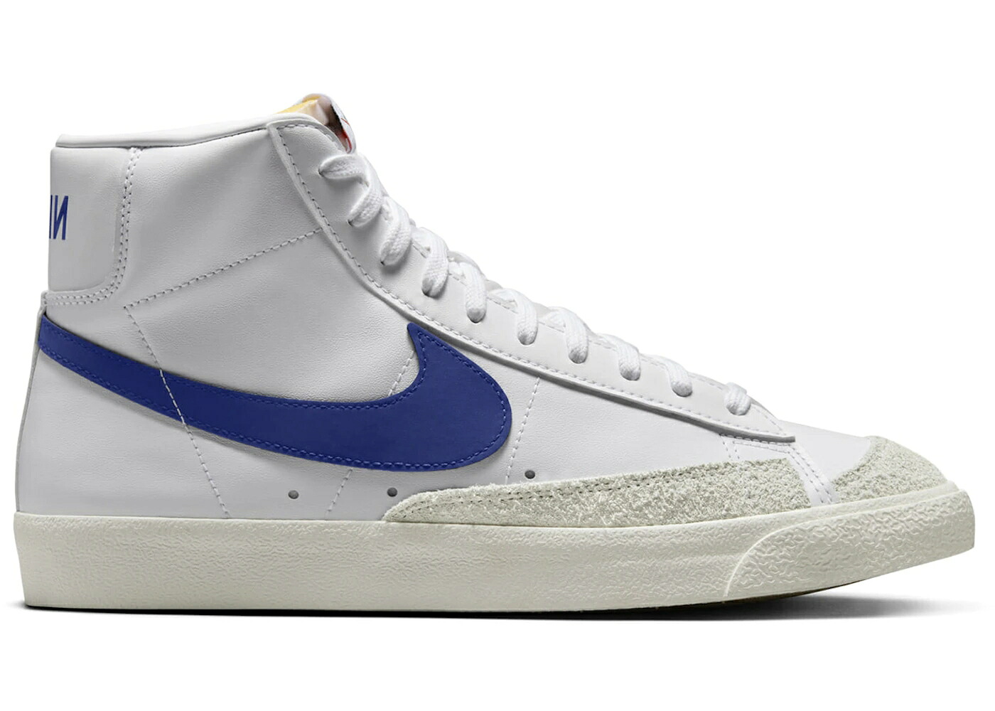 ナイキ ブレイザー ミッド ビンテージ ヴィンテージ 白色 ホワイト ディープ 青色 ブルー '77 スニーカー メンズ NIKE BLAZER MID VINTAGE WHITE SUMMIT SAIL DEEP ROYAL BLUE / WHITE SUMMIT WHITE SAIL DEEP