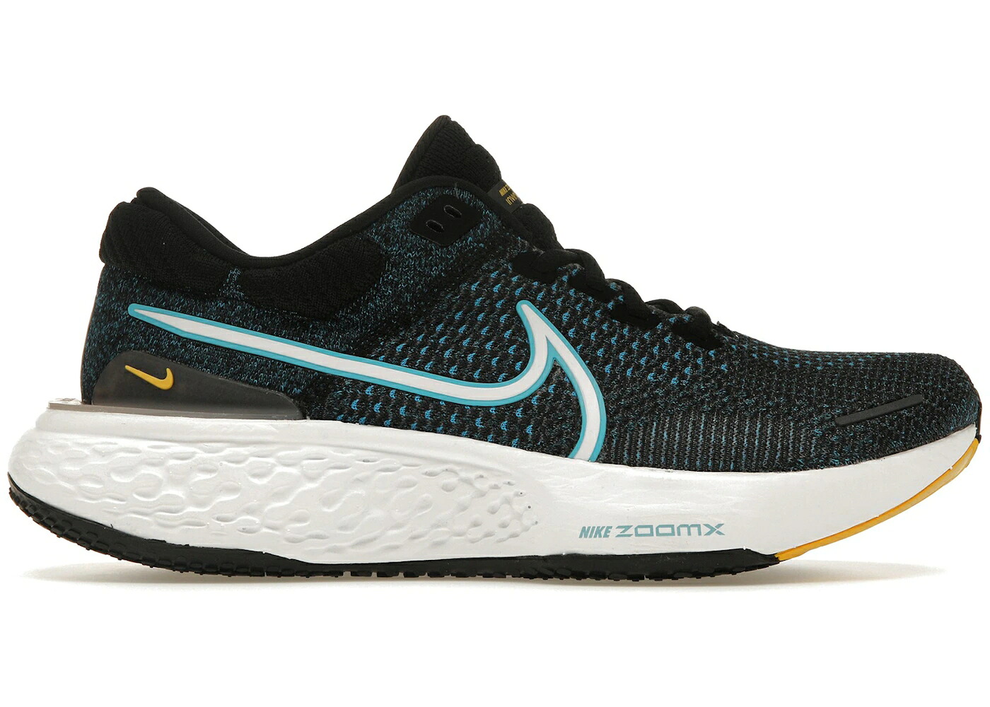 ナイキ ラン フライニット 青色 ブルー 黒色 ブラック スニーカー メンズ NIKE ZOOMX INVINCIBLE RUN FLYKNIT 2 CHLORINE BLUE / BLACK CHLORINE BLUE BLUE ORBIT
