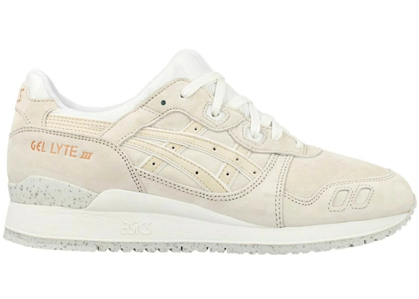アシックス ゲルライト 白色 ホワイト ローズ ゴールド スニーカー メンズ ASICS GEL-LYTE III WHITE ROSE GOLD / SLIGHT WHITE SLIGHT WHITE|スニケス
