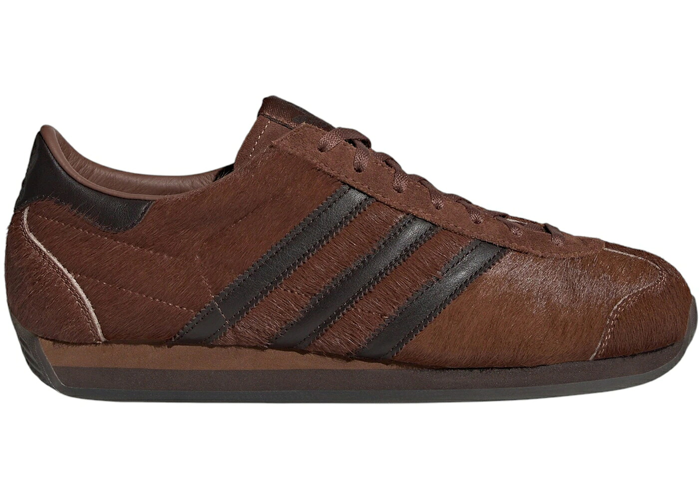 アディダス カントリー 赤銅色 赤銅色 小馬 ゴールド スニーカー メンズ ADIDAS COUNTRY JAPAN PRELOVED BROWN PONY HAIR / PRELOVED BROWN DARK BROWN GOLD